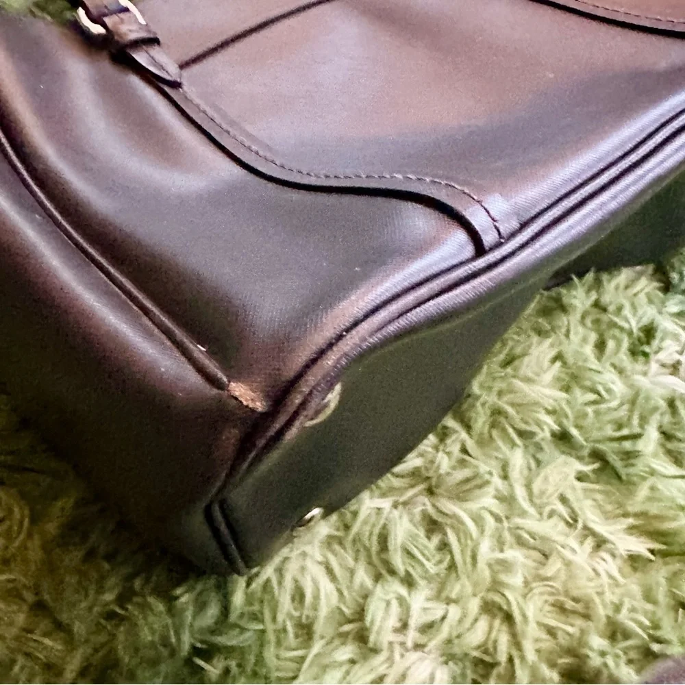 Big black coach tote bag